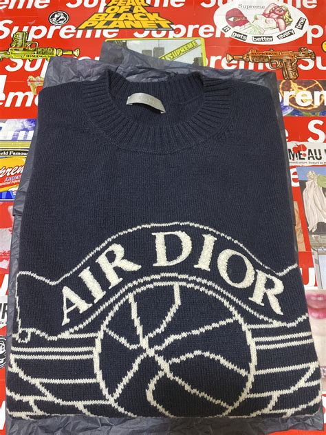 air dior sweater navy|Dior sweater 2020ss.